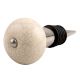 Round Crackle Ceramic Wine Stopper